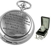 A E Williams - Pocket Watch Born To Be Welsh