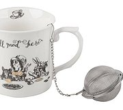 Alice in Wonderland - Boxed Mug & Tea Infuser