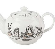 Alice in Wonderland - Small China Teapot
