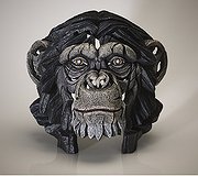 Edge Sculpture - Chimpanzee Bust 