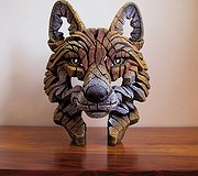 Edge Sculpture Fox Bust