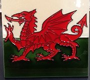Fiesta Studios - Welsh Dragon Tile Large