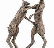 Frith Sculptures - Hannah & Hamish Boxing Hares