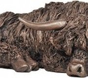 Frith Sculptures - Highland Bull resting