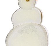Nobile Glass - Snowman White Large