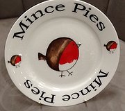 Redwood - Mince Pies Robin Plate