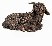 Frith Sculptures - Angora Goat with Kid