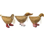 Dcuk - Red & White Welly Duckys
