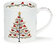 Dunoon - Festive Robins Mug