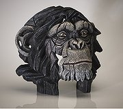 Edge Sculpture - Chimpanzee Bust