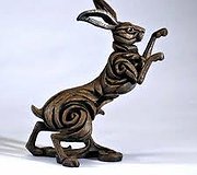 Edge Sculpture - Hare Brown
