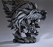 Edge Sculpture - Wolf Bust