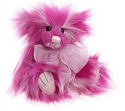 Charlie Bear - Raspberry Cupcake