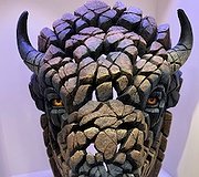 Edge Sculpture - Buffalo Brown