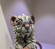 Edge Sculpture - Field Mouse with Acorn