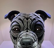Edge Sculpture - ~Staffie Bull Terrier Patch