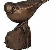 Frith Sculptures - Bluetit on Stump