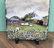 Gareth Lloyd-Hughes - Ffestiniog Railway Slate